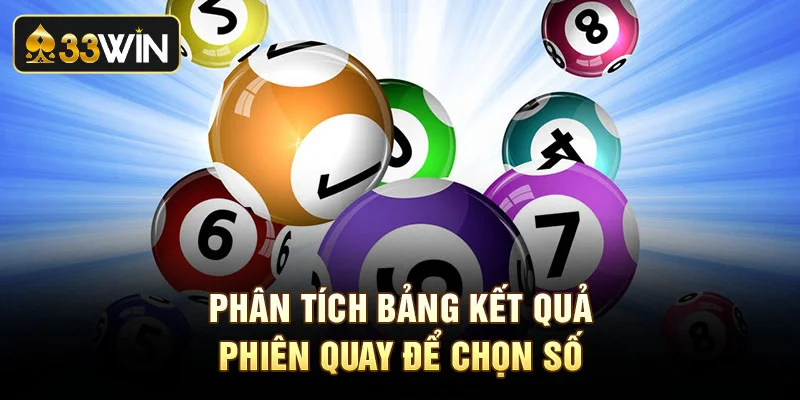 Phân tích bảng kết quả phiên quay để chọn số