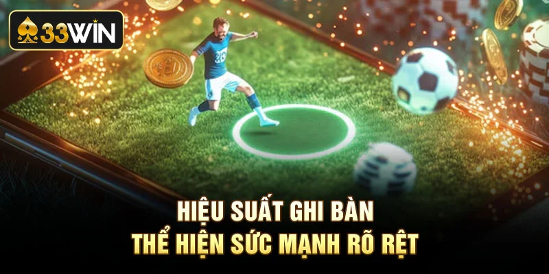 Hiệu suất ghi bàn thể hiện sức mạnh rõ rệt
